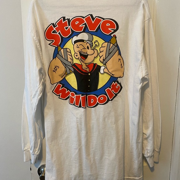 Full Send Stevewilldoit Popeyes Long Sleeve - Picture 3 of 3